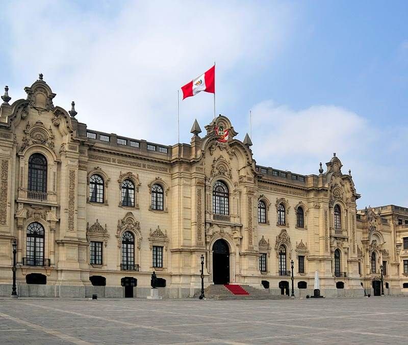 Factura electrónica en Perú, Mandatos, Ley, palacio gobierno