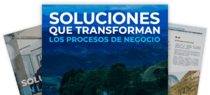 brochure cover soluciones que transforman los procesos de negocio