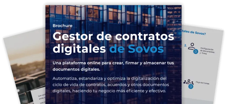 gestión de contratos digitales de sovos