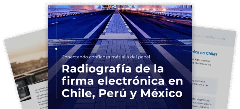 Radiografía de la firma electrónica en Chile, Perú y México